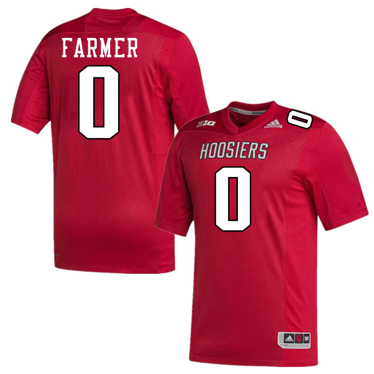 Jamari Farmer Indiana Jerssey,Indiana University Hooisers Football Jersey,Uniforms-Retro Crimson